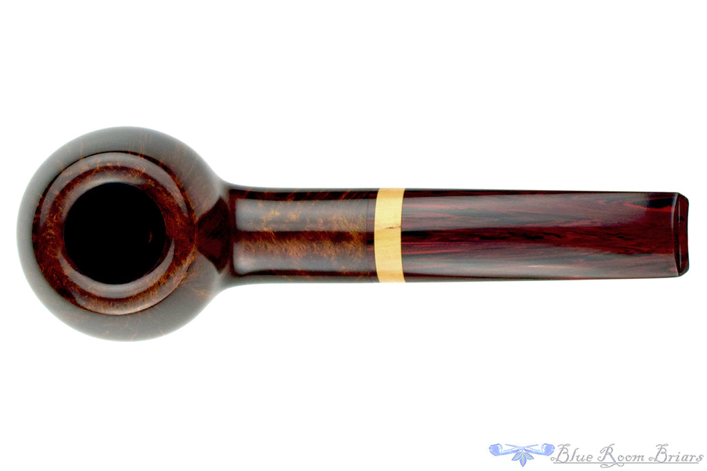 Jesse Jones Pipe 4223 Oval Author with Boxwood and Brindle