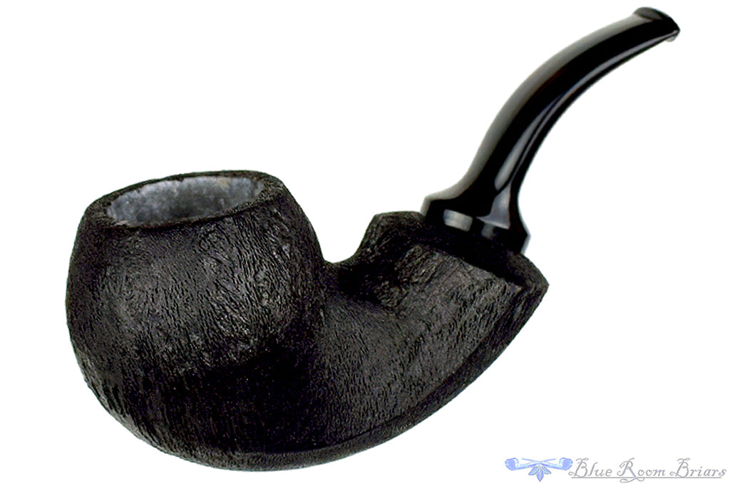 Benjamin Westerheide Pipe 1/2 Bent Reverse Calabash with Tear Drop Shank