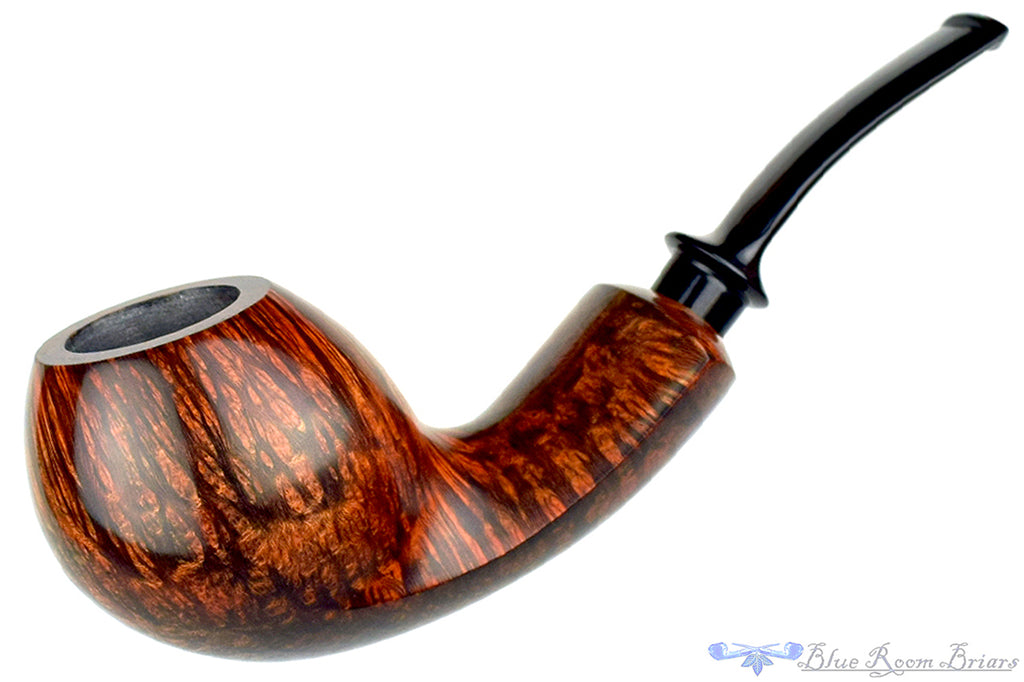 Benjamin Westerheide Pipe 1/4 Bent Danish Apple with Cat's Eye Shank
