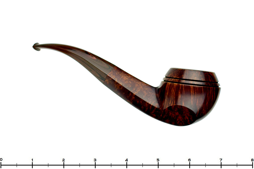 Blue Room Briars is proud to present this Jesse Jones Pipe 1/4 Bent Cumberland Bulldog