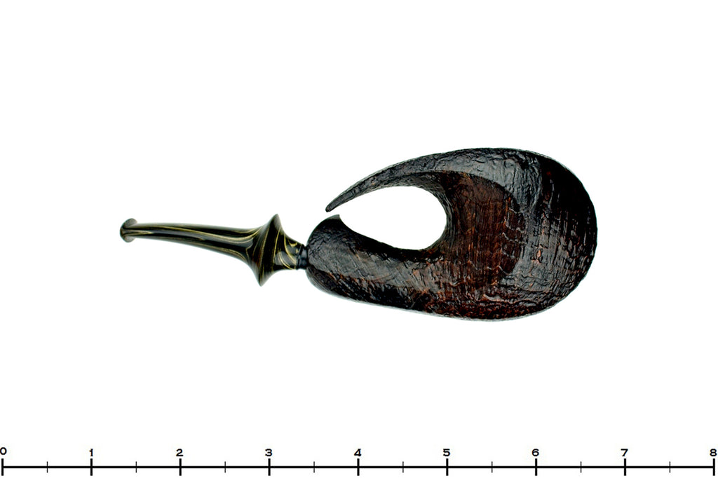 Blue Room Briars is proud to present this Marinko Neralić Pipe Sandblast Freehand Wave