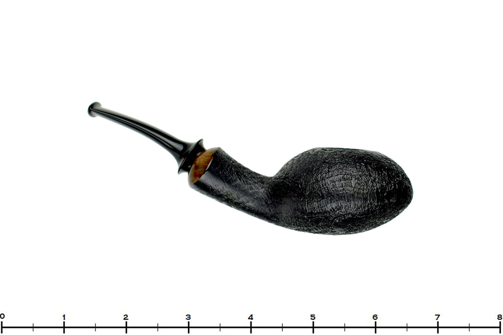 Blue Room Briars is proud to present this Thomas James Pipe Black Blast Squat Tomato with Teardrop Shank