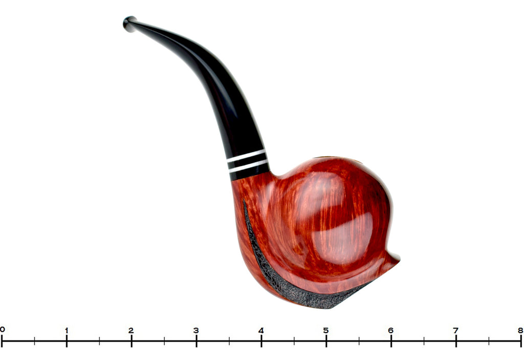 Blue Room Briars is proud to present this Dragomir Aleksic Pipe Full Bent Freehand with Acrylic Stand