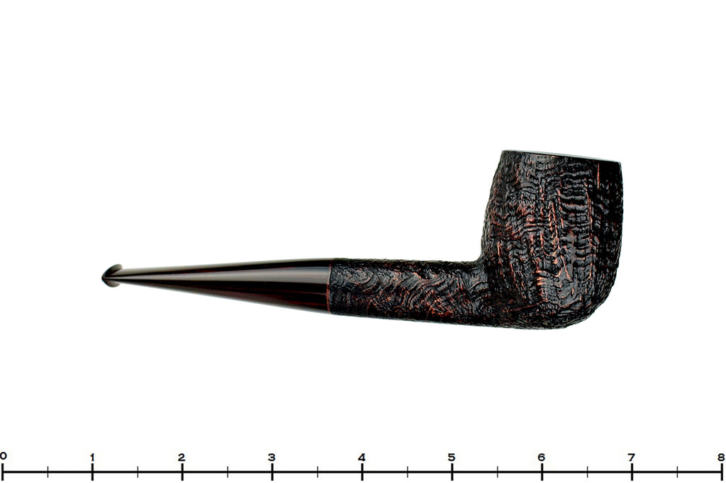 Blue Room Briars is proud to present this Jesse Jones Pipe Antique Blast LB Billiard with Brindle