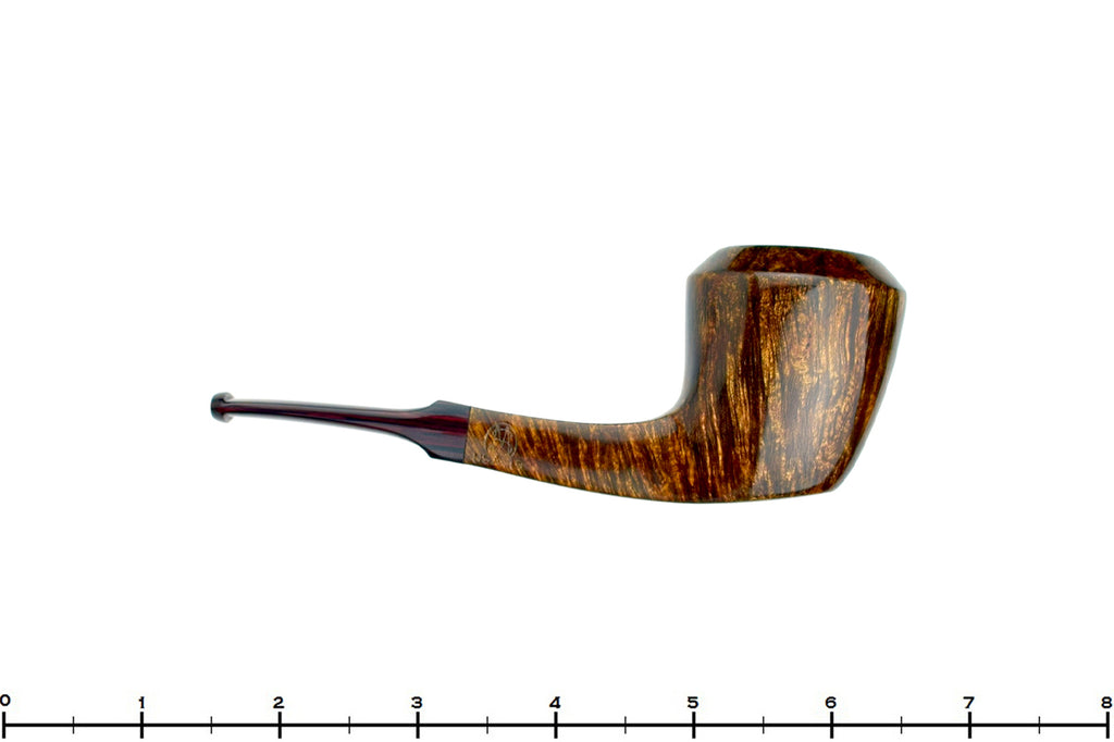 Blue Room Briars is proud to present this Steve Morrisette Pipe Square Shank Rhodesian with Brindle