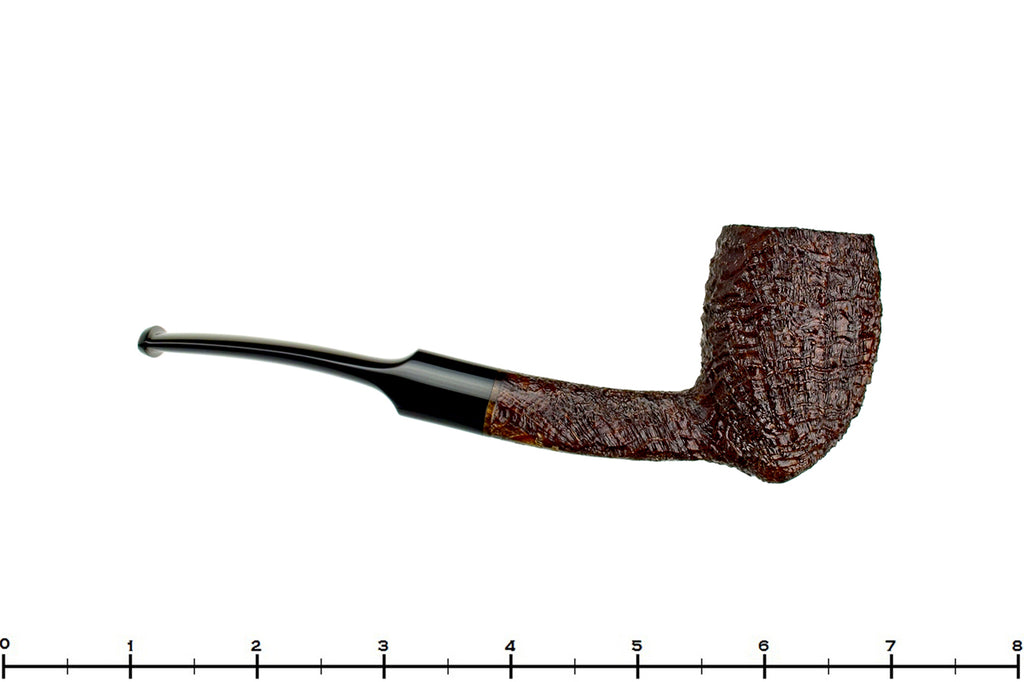 Blue Room Briars is proud to present this Clark Layton Pipe 1/8 Bent Ring Blast Acorn