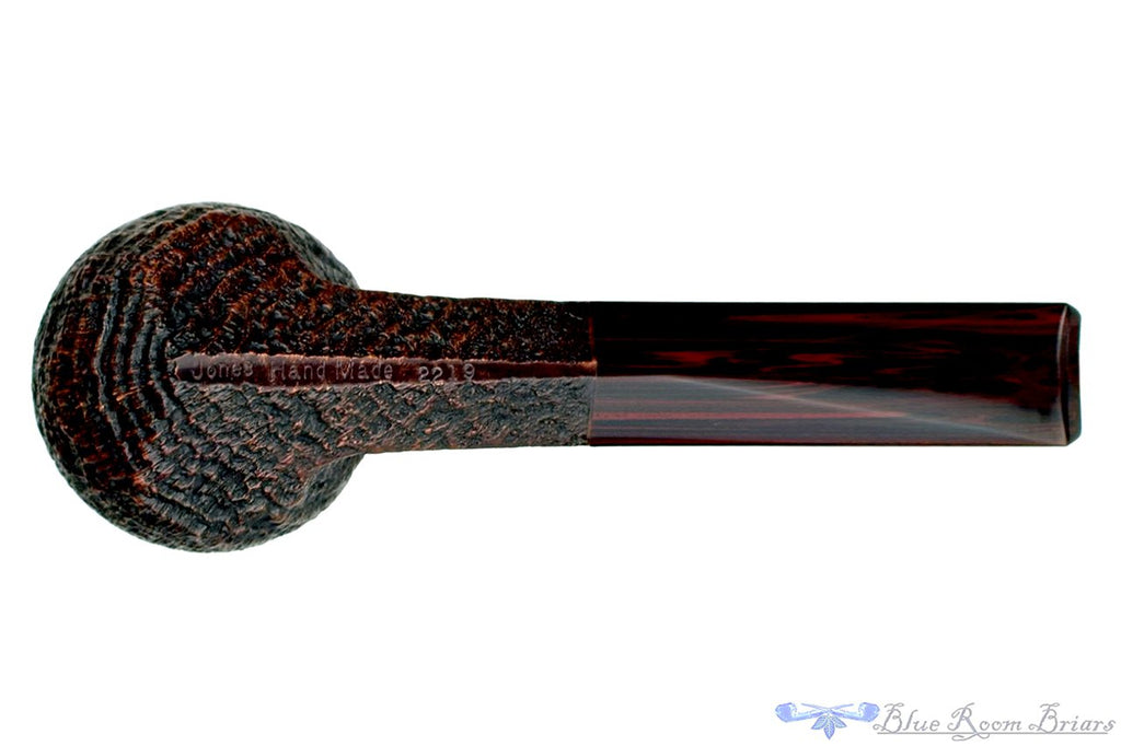 Blue Room Briars is proud to present this Jesse Jones Pipe 2219 Antique Blast Bulldog with Brindle