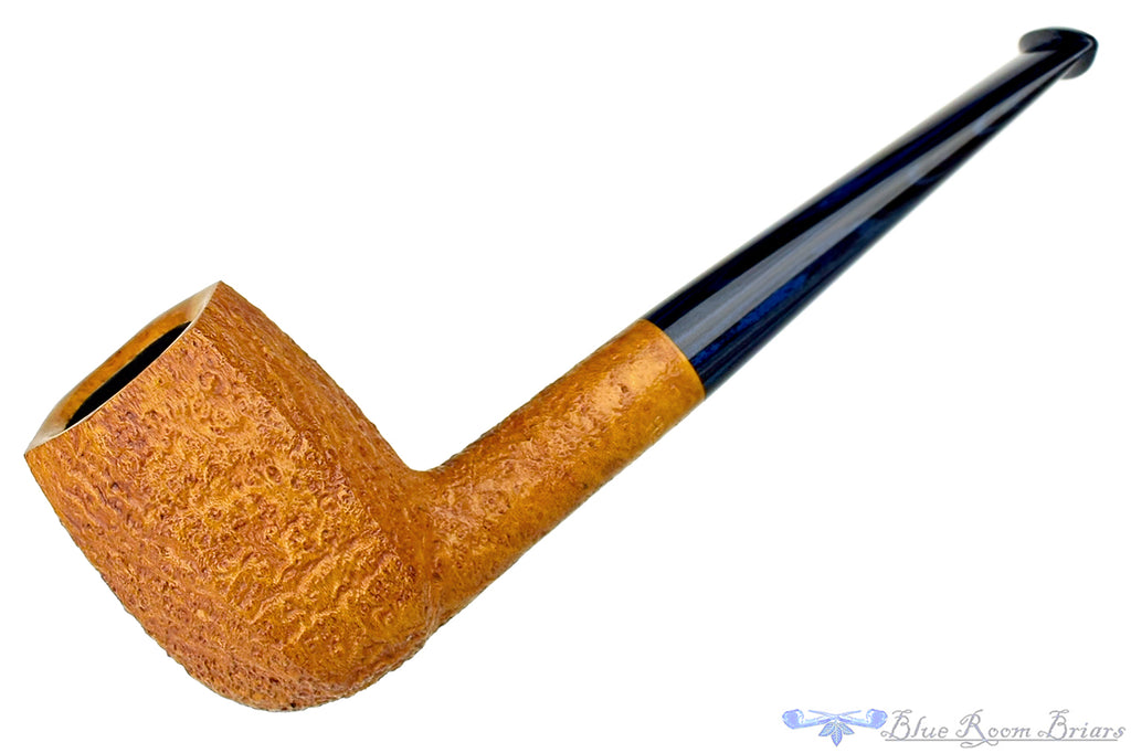 Jesse Jones Pipe 2319 Tan Blast Six Panel Billiard with Blue Brindle