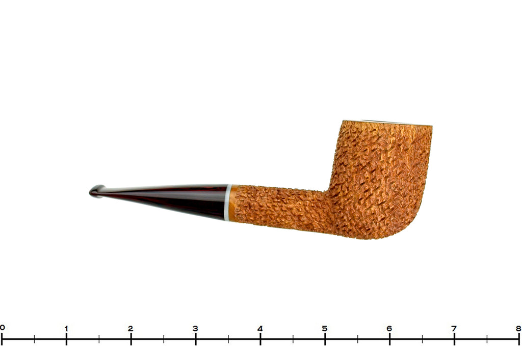Blue Room Briars is proud to present this Dr. Bob Pipe Carved Tan Billiard with Acrylic Insert and Brindle