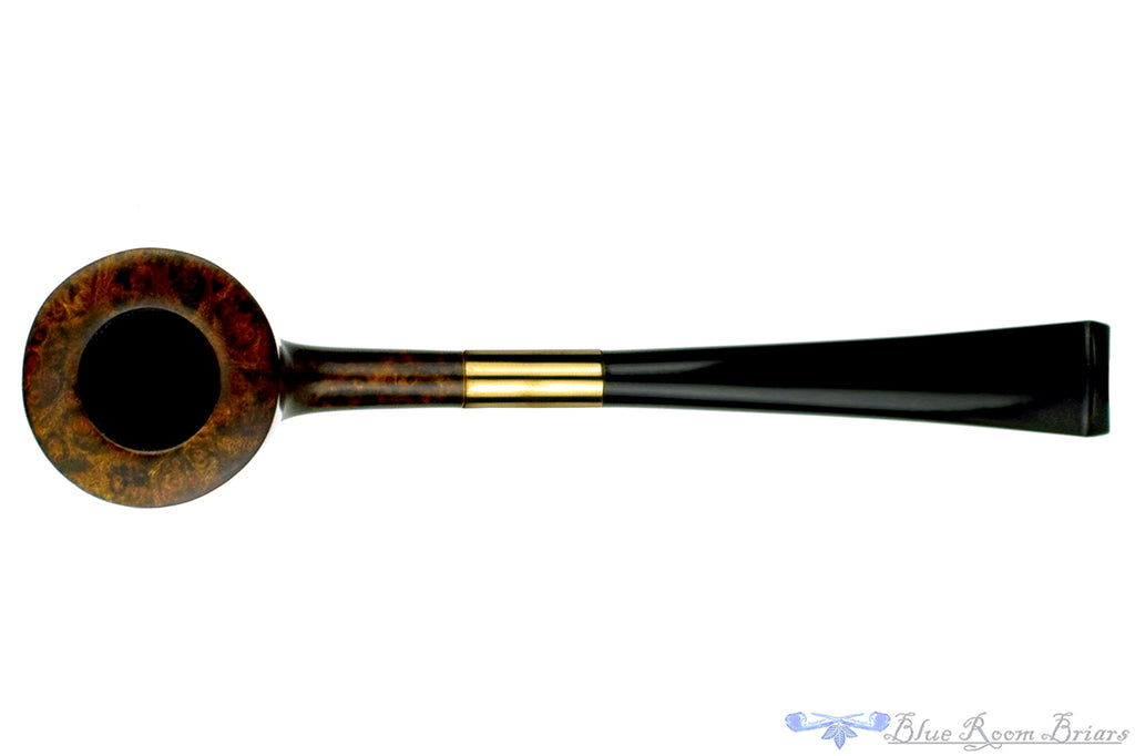 Blue Room Briars is Proud to Present this Andrea Gigliucci Pipe Pencil Shank Dublin with Brass Band