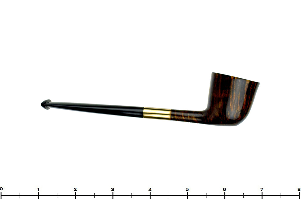 Blue Room Briars is Proud to Present this Andrea Gigliucci Pipe Pencil Shank Dublin with Brass Band