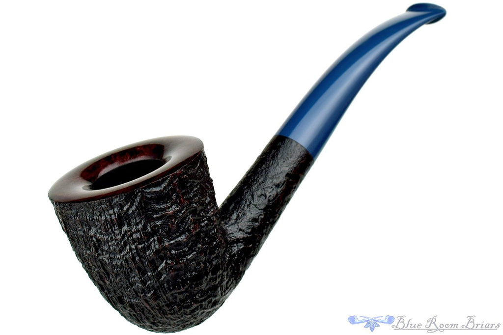 Blue Room Briars is proud to present this Jesse Jones Pipe 3620 1/4 Bent Antique Blast Dublin