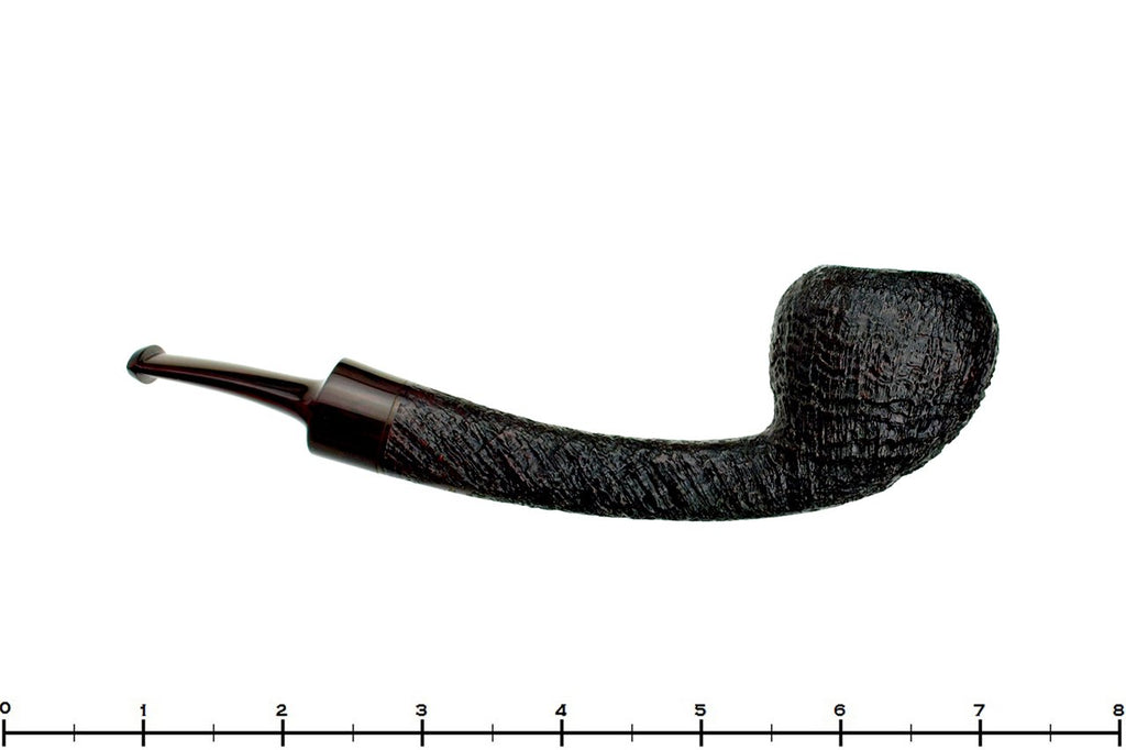 Blue Room Briars is proud to present this Clark Layton Pipe Ring Blast Long Shank Strawberry with Brindle