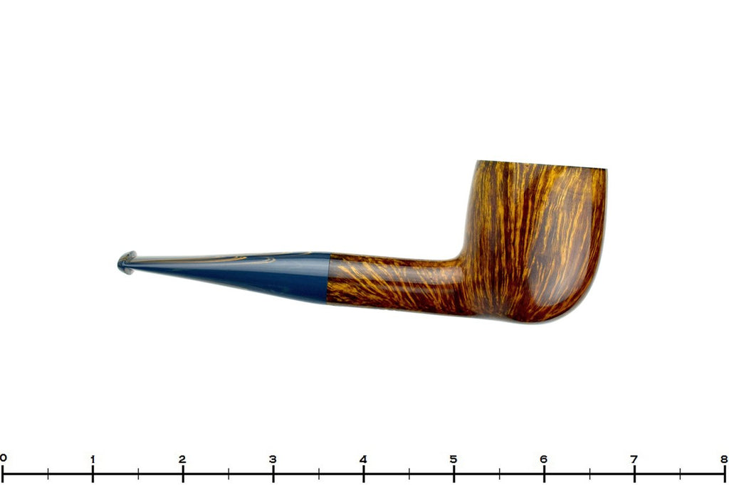 Blue Room Briars is proud to present this Bill Walther Pipe Pot Sitter with Blue Brindle Stem