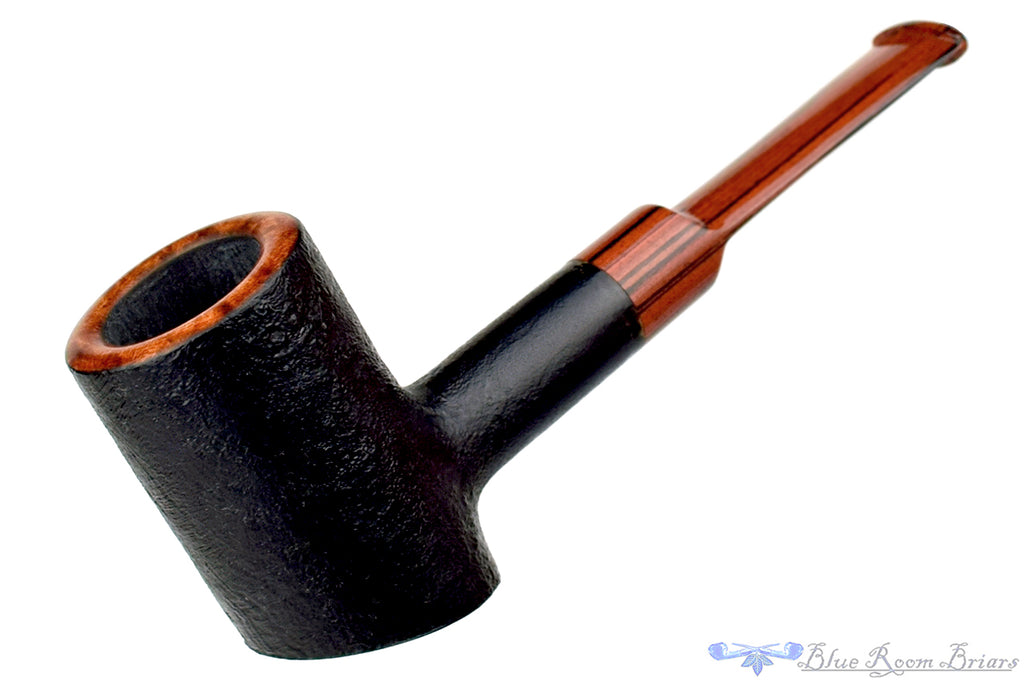 Blue Room Briars is Proud to Present this Charl Goussard Pipe Partial Sandblast Poker