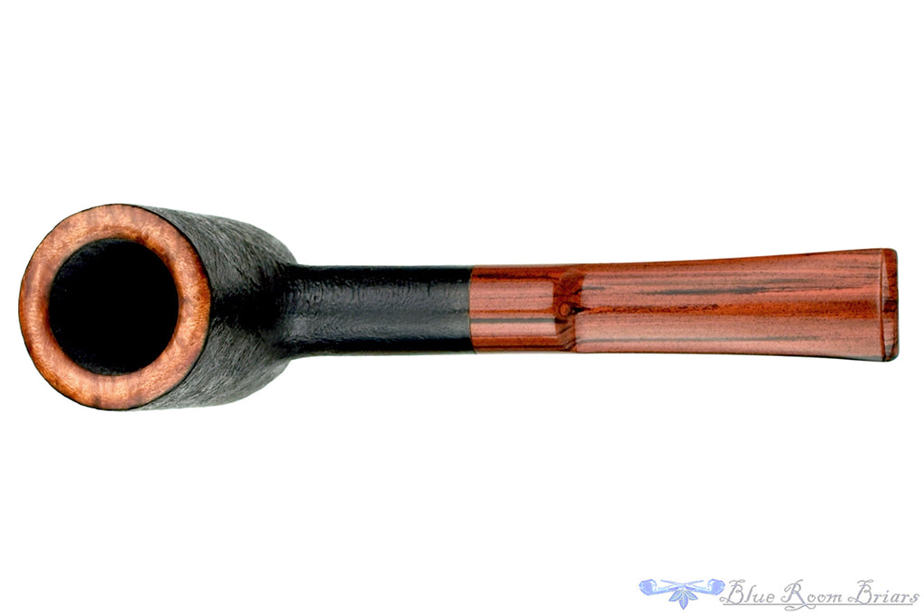 Blue Room Briars is Proud to Present this Charl Goussard Pipe Partial Sandblast Poker
