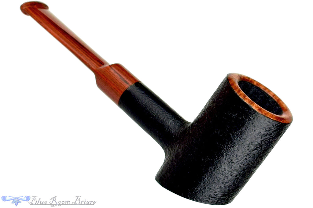 Blue Room Briars is Proud to Present this Charl Goussard Pipe Partial Sandblast Poker