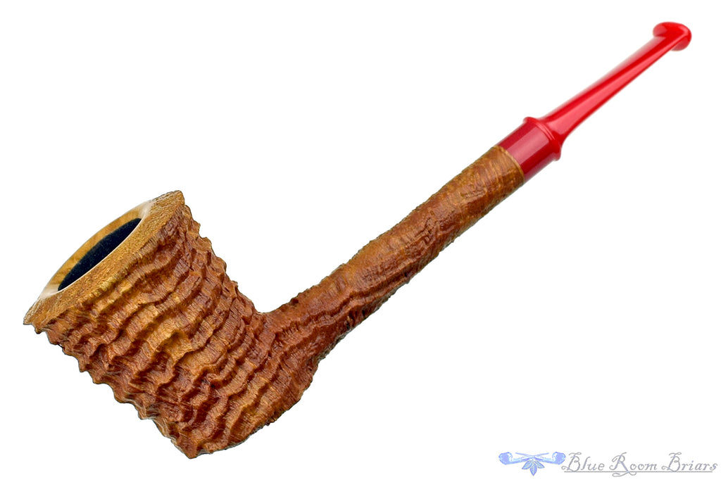 Nate King Pipe 559 Natural Ring Blast Dublin with Bakelite Stem