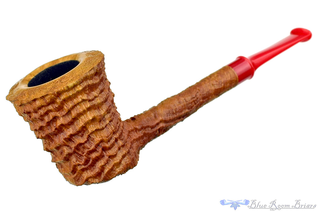 Blue Room Briars is proud to present this Nate King Pipe 559 Natural Ring Blast Dublin with Bakelite Stem