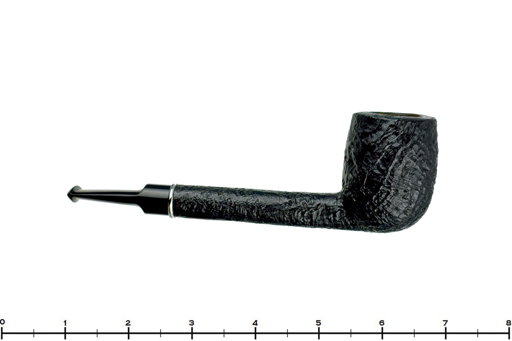 Blue Room Briars is proud to present this Trey Rice Pipe Black Blast Lovat with Silver