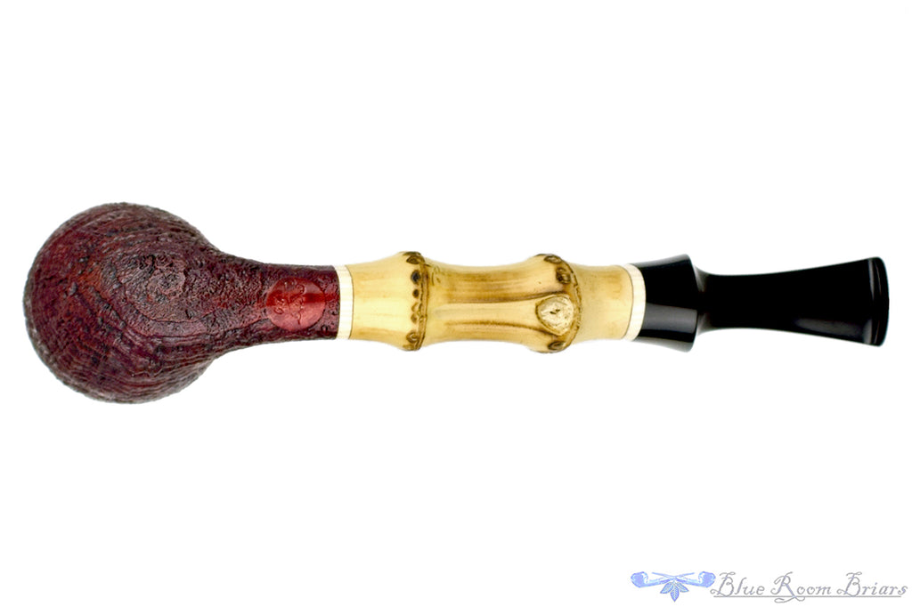 Blue Room Briars is proud to present this Doug Finlay Pipe Ring Blast Dublin with Bamboo and Ivorite