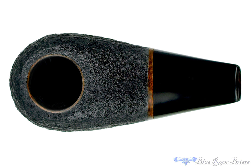 Blue Room Briars is proud to present this Dirk Heinemann Pipe Sandblast Black Olive Sitter