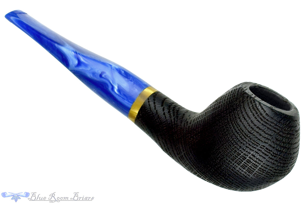 Blue Room Briars is proud to present this Ron Smith Pipe "Travis" Sandblast Morta with Acrylic