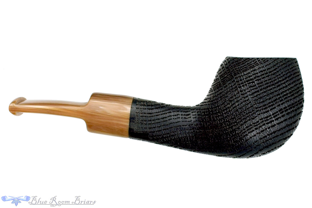 Blue Room Briars is proud to present this Ron Smith Pipe "Alex" Morta with Camel Brindle Acrylic