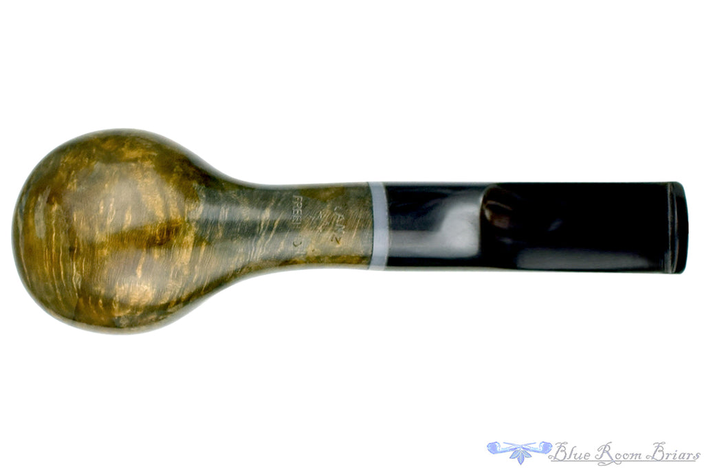 Blue Room Briars is proud to present this Ron Smith Pipe "Chris" Brandy with Autumn Camo Finish and Acrylic