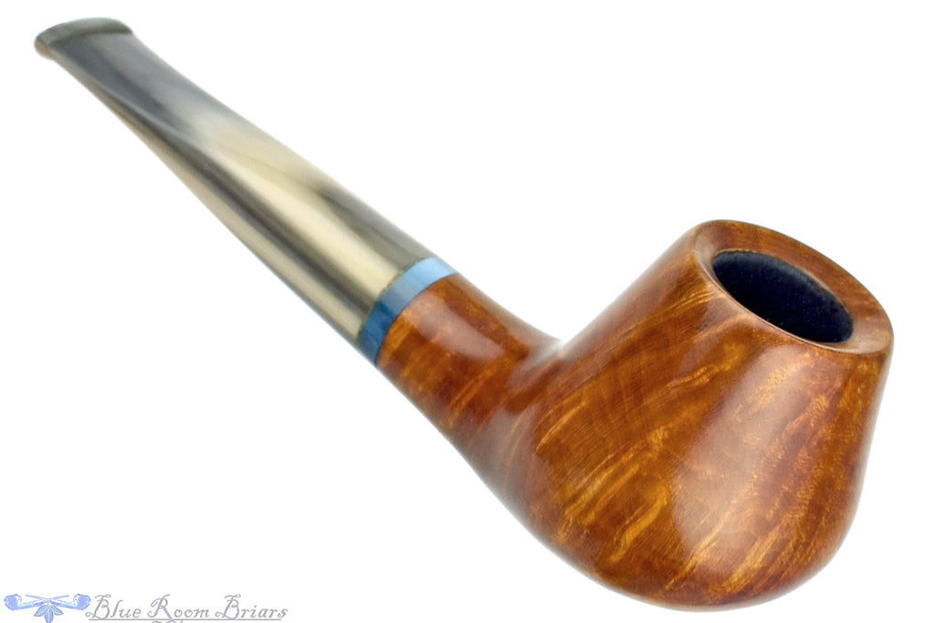 Ron Smith Pipe Brandy with Acrylic and Faux Horn