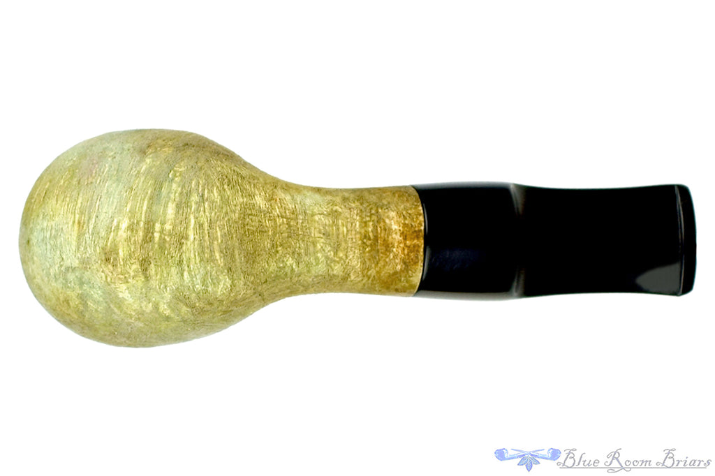 Blue Room Briars is proud to present this Ron Smith Pipe "Sam" Bent Egg with Driftwood Finish
