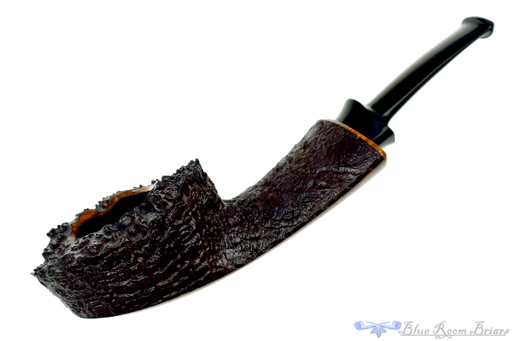 David Huber Pipe Sandblast Speeding Wide Shank Dublin with Plateau