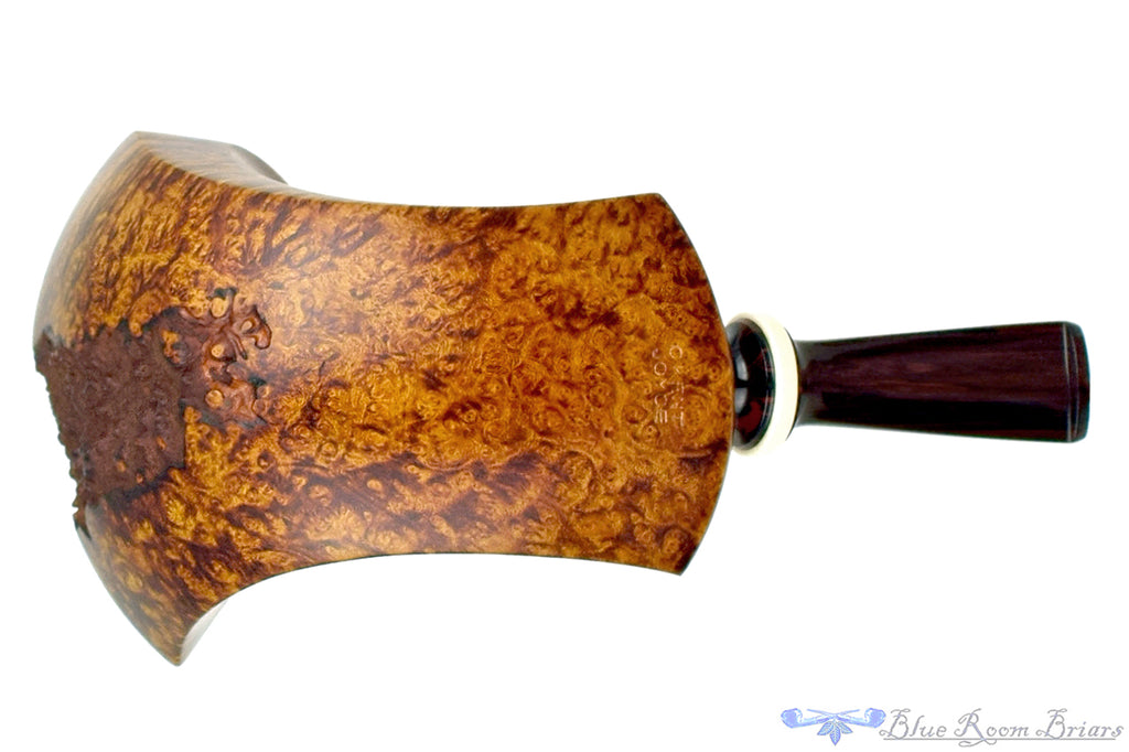 C. Kent Joyce Pipe Dancing Flame Horn with Insert and Brindle