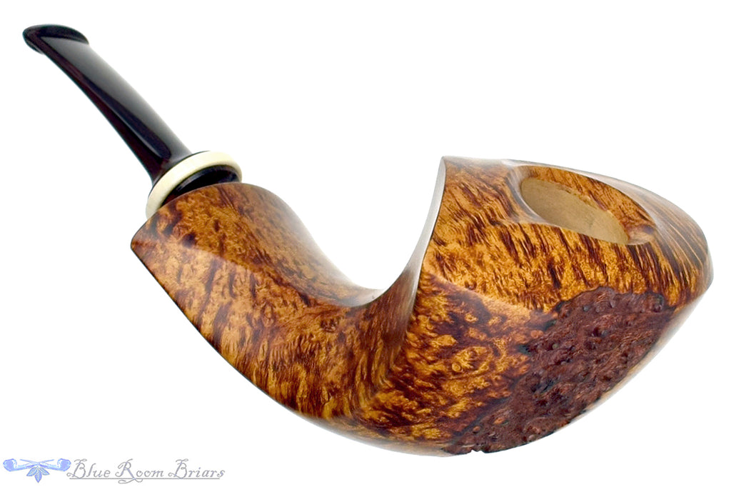 C. Kent Joyce Pipe Dancing Flame Horn with Insert and Brindle