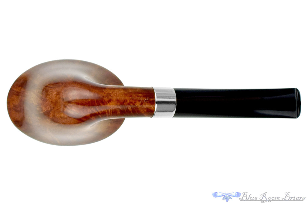 Blue Room Briars is proud to present this Todd Harris Pipe Bent Fan Dublin with Nickel