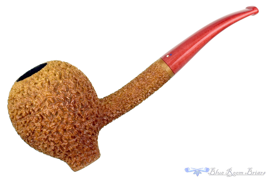 Dr. Bob Pipe Bent Rusticated Hot Air Balloon Sitter