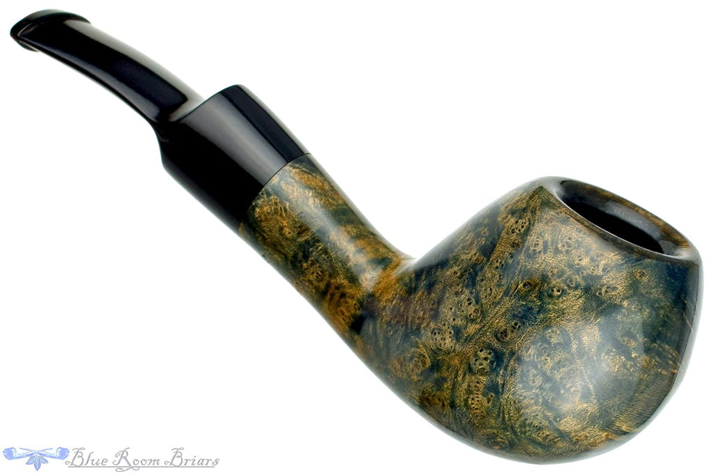 Blue Room Briars is proud to present this Ron Smith Pipe "Nate" Bent Apple