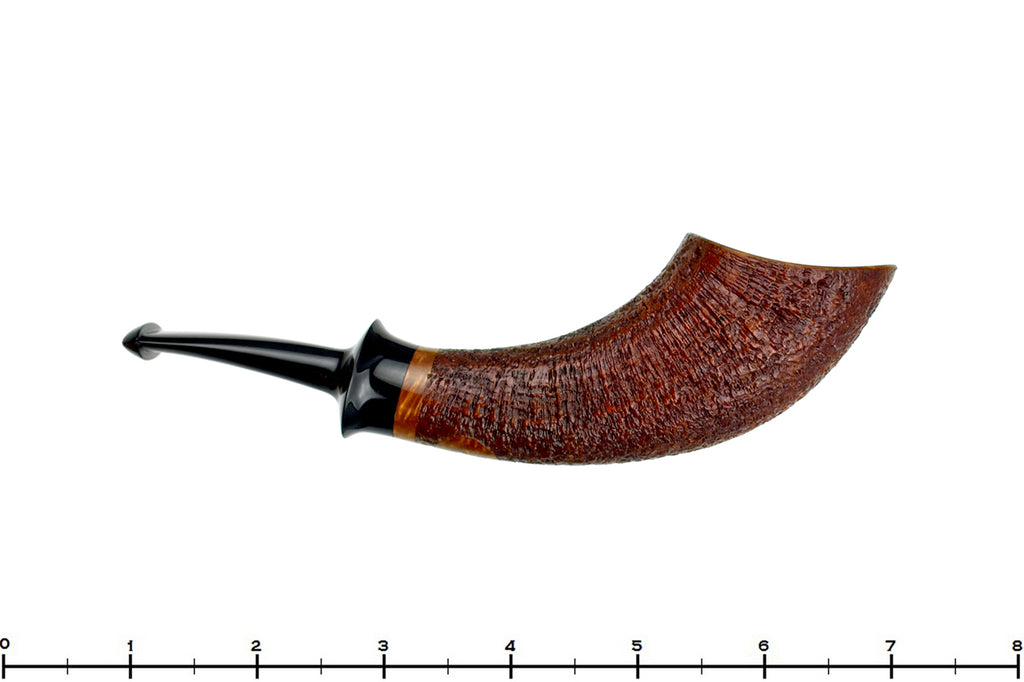 Blue Room Briars is proud to present this Russ Cook Pipe Sandblast Horn