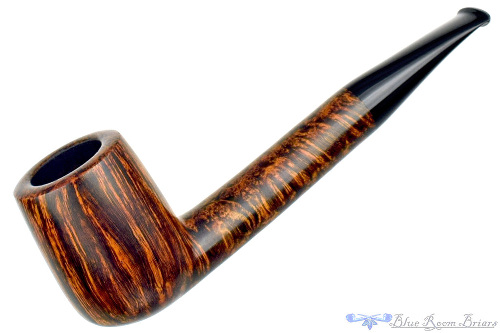 Blue Room Briars is proud to present this David Huber Pipe Bent Long Shank Billiard