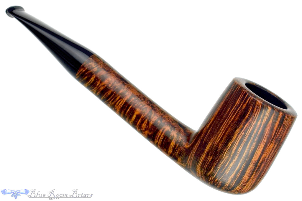 Blue Room Briars is proud to present this David Huber Pipe Bent Long Shank Billiard