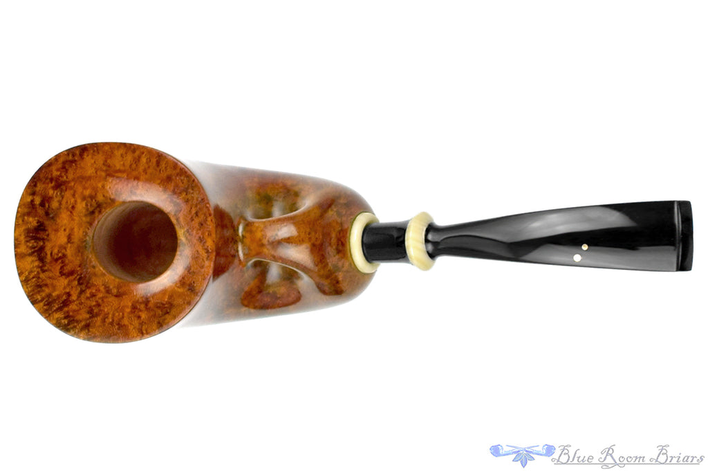 Blue Room Briars is proud to present this Joseph Skoda Pipe Nautilus with Ivorite