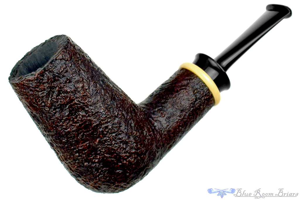 Blue Room Briars is proud to present this Bill Shalosky Pipe 535 Sandblast Tall Billiard with Boxwood