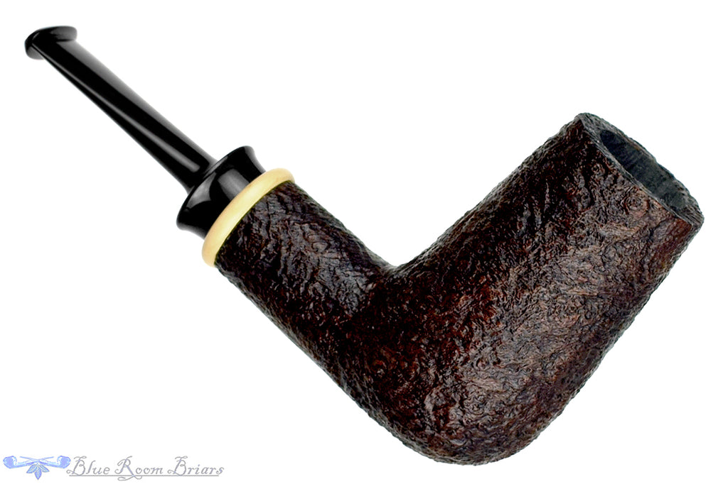 Blue Room Briars is proud to present this Bill Shalosky Pipe 535 Sandblast Tall Billiard with Boxwood