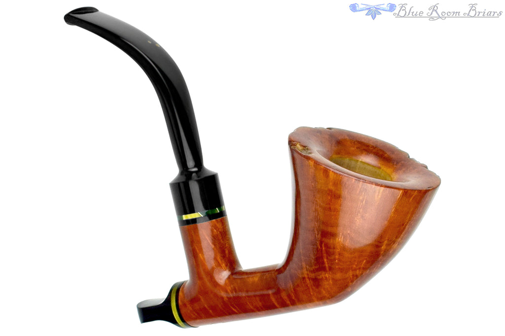 Blue Room Briars is proud to present this Joseph Skoda Pipe Smooth Cavalier with Acrylic and Plateau