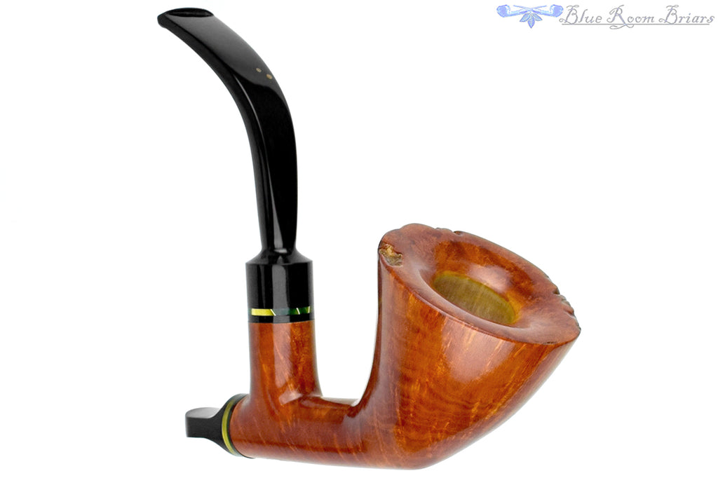Blue Room Briars is proud to present this Joseph Skoda Pipe Smooth Cavalier with Acrylic and Plateau