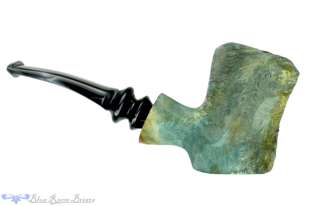 Blue Room Briars is proud to present this Ron Smith Pipe Bent Driftwood Cherrywood