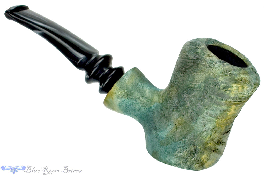 Blue Room Briars is proud to present this Ron Smith Pipe Bent Driftwood Cherrywood