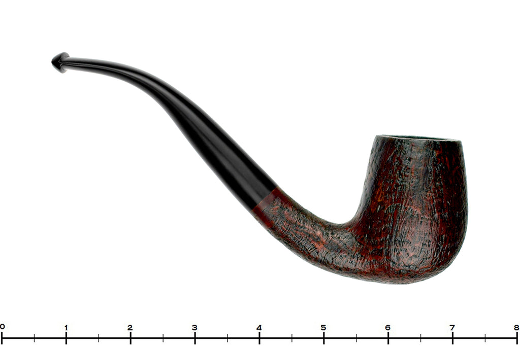 Blue Room Briars is proud to present this Merchant Service Pipe "1935" Sandblast Bent Billiard