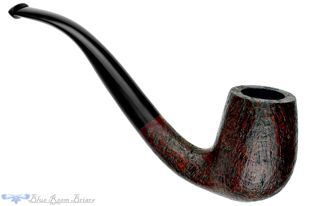 Blue Room Briars is proud to present this Merchant Service Pipe "1935" Sandblast Bent Billiard