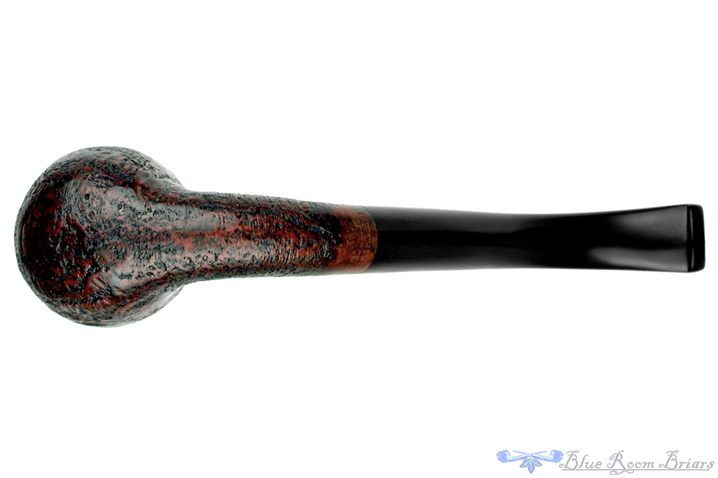 Blue Room Briars is proud to present this Merchant Service Pipe "1935" Sandblast Bent Billiard